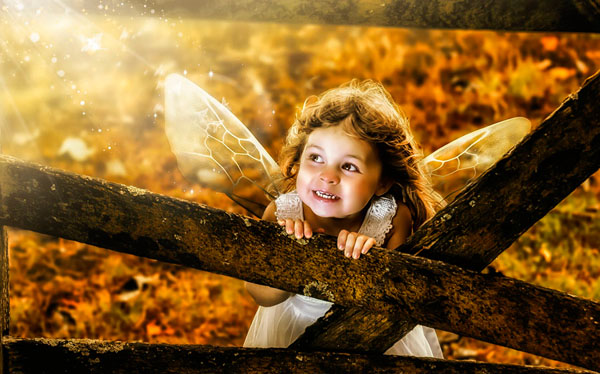 Photograph Vicki Lea Boulter Farm Fairy on One Eyeland